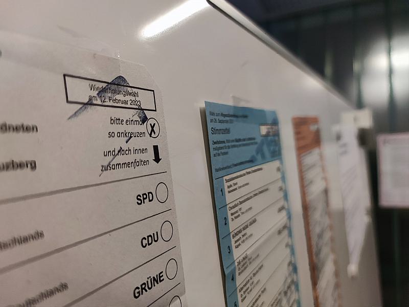 Mehrheit in Berlin möchte eine Große Koalition von CDU und SPD