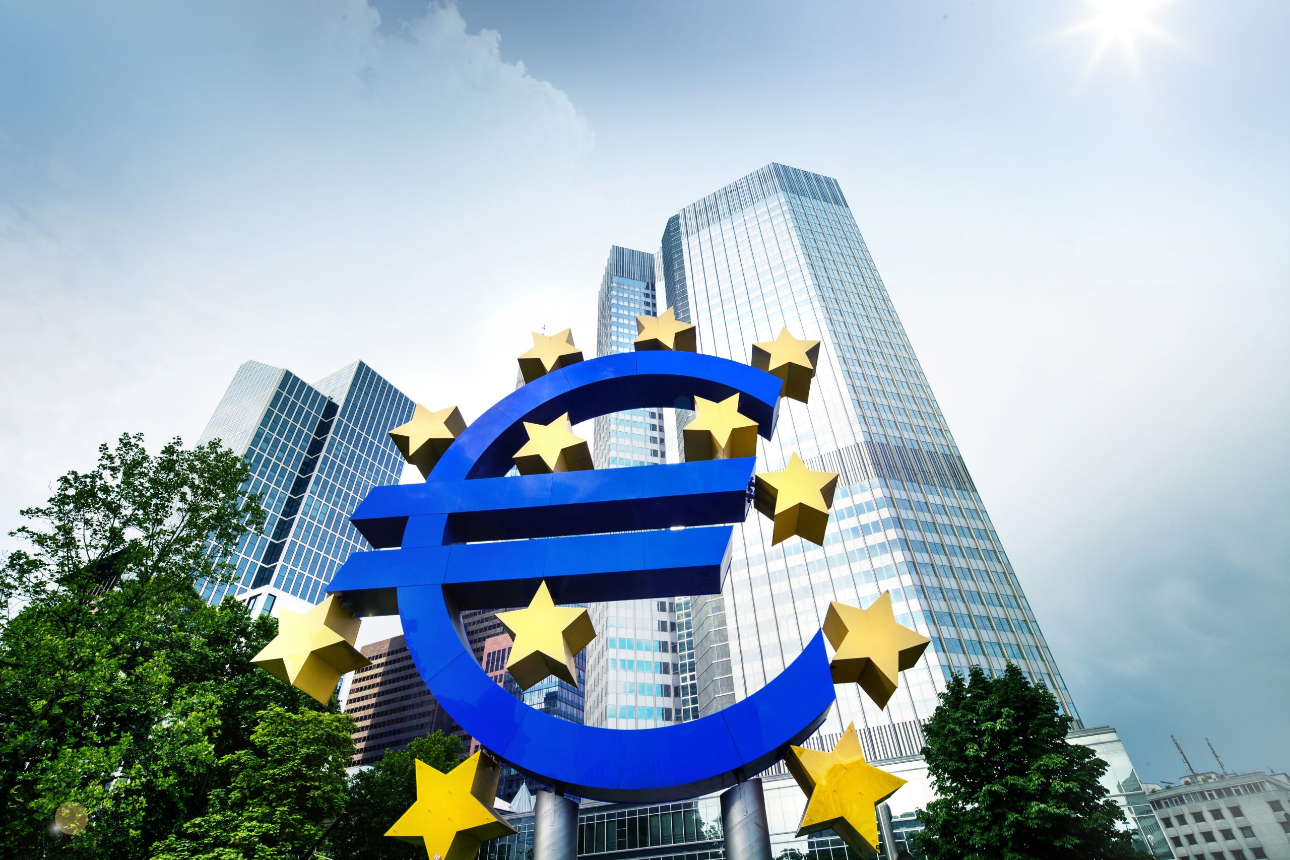 Европейская экономическая система. Центральный банк европейского Союза. Европейский банк Франкфурт на Майне. Европейского центрального банка (ЕЦБ). Центральный банк Европы во Франкфурте.